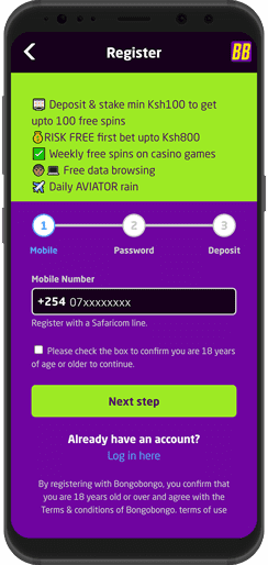 bongobongo zambia App Registration