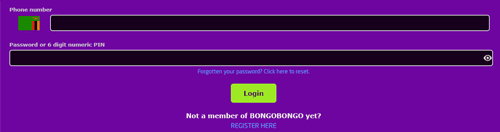 Bogobogo zambia forget password